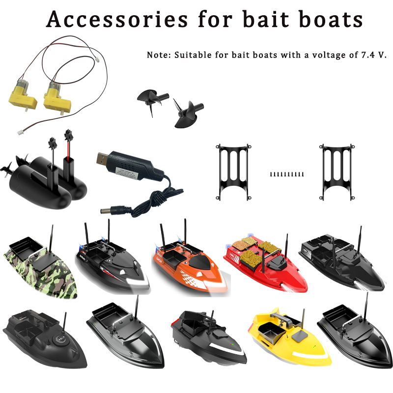 Fish Finder Gps - MBLN 7.4V Universal Bait Boat Accessory