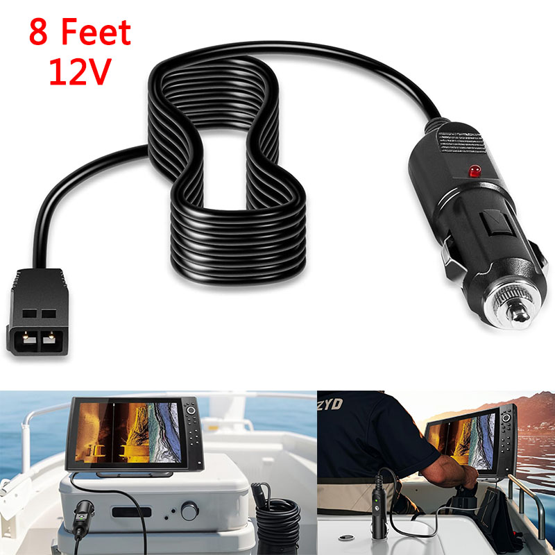 12V Power Cord 720105-1 for Fi - огляд і ціна Fish Finder Charger