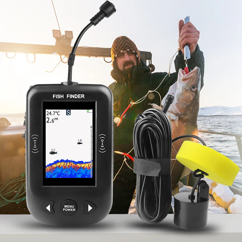 Erchang XF03 Fish Finders 45 D - огляд і ціна Fish Finder Transducer