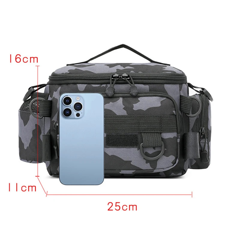 Black Fishing Tackle Shoulder  - огляд і ціна Fish Finder Case