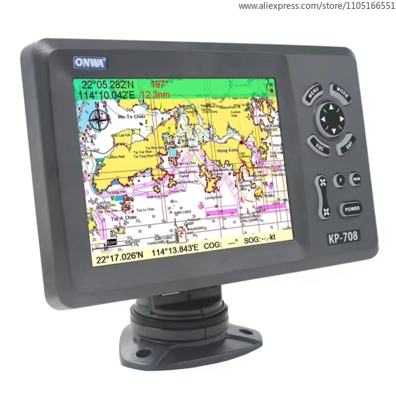 KP-708 7-inch Marine GPS Navig - огляд і ціна Fish Finder Gps