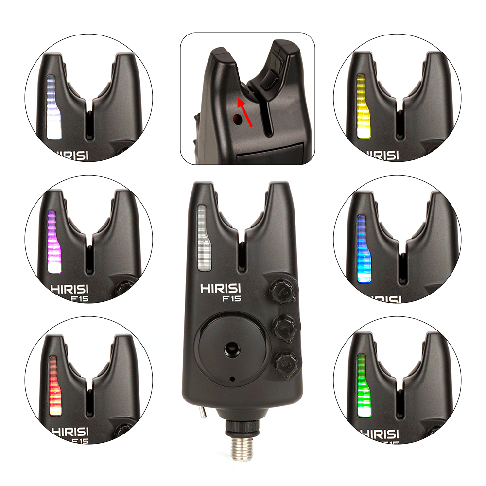 Hirisi F15-4 Wireless Carp Fis - огляд і ціна Bite Alarm
